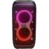 JBL PartyBox Stage 320 Portable Bluetooth Speaker, With Wheels, 5.4 Bluetooth, 240W, Splash Proof, Multi Speaker Connection, Dual Mic & Guitar Inputs, 18 Hours Max Playing Time - Black